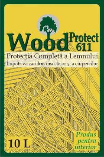 Tratament protectia pentru structurilor din lemn WoodProtect