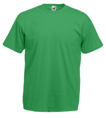 Tricou Fruit Of The Loom Valueweight verde marimea XL