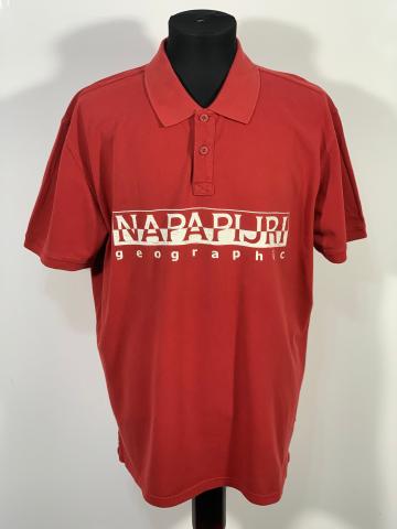 Tricou Napapijri polo marimea 2XL barbat