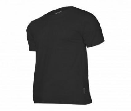 Tricou bumbac / negru - L