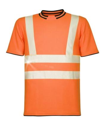 Tricou reflectorizant Signal 2:2 portocaliu - Ardon