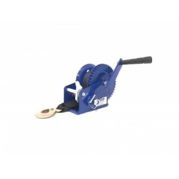 Troliu manual Husar 1200lbs (545 kg), cu banda textila
