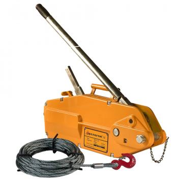 Troliu manual cu cablu 1600 kg (Tirfor)