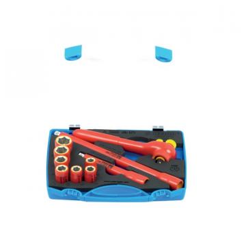 Trusa capete chei tubulare 3/8" izolate la 1000 V in cutie