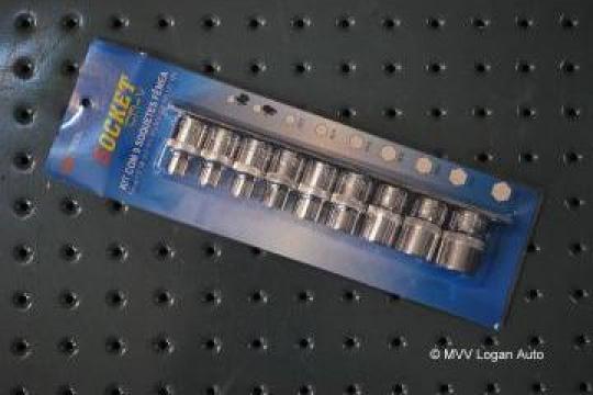 Trusa chei tubulare Torx 9 piese
