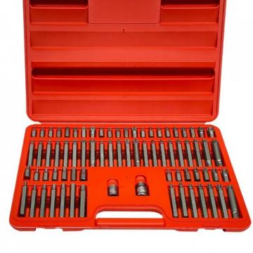 Trusa de imbusuri Hex-M.uri-Ribe-Torx profesionala 74 buc