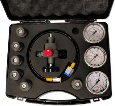 Trusa incarcare acumulatori hidraulici cu 6 capete