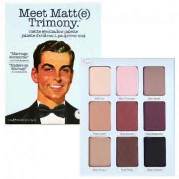 Trusa machiaj Meet Matt(e) Trimony 9 culori