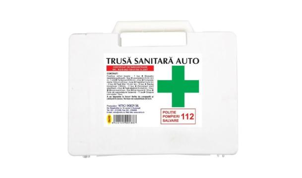 Trusa sanitara de prim ajutor (auto)