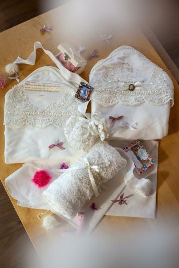 Trusou botez fetite - Caroline - ivoire