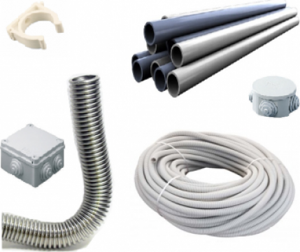 Tubulatura si accesorii pentru retele electrice
