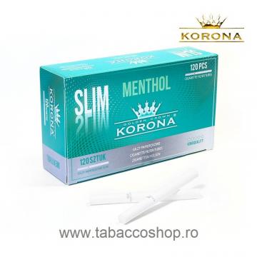 Tuburi tigari Korona Slim Menthol 120