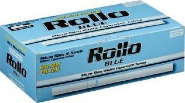Tuburi tigari Rollo Blue - Micro Slim (200)