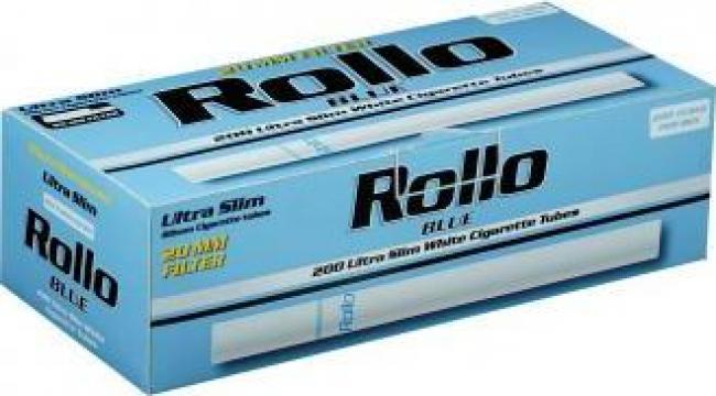 Tuburi tigari Rollo Blue - Ultra Slim (200)