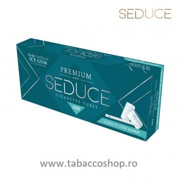 Tuburi tigari Seduce Click Capsule Ice Gum 20mm 100