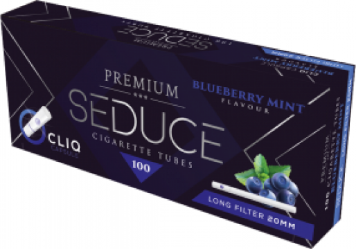 Tuburi tigari Seduce - Click capsule 20 mm filter Blueberry