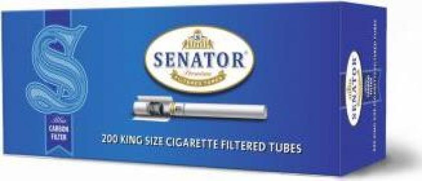 Tuburi tigari Senator Blue - Multifilter Carbon (200)