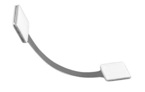 Twister metalic 3 puncte adezive 75mm