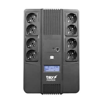UPS TSY Power, 1000VA 600W, LCD, line interactive