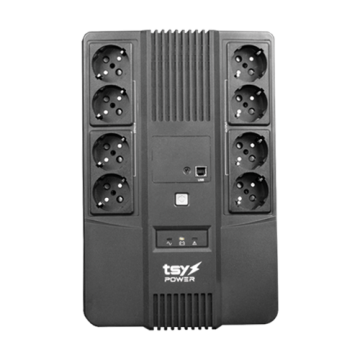 UPS TSY Power, 1000VA 600W, LED, line interactive