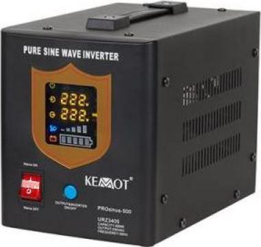 UPS centrale termice Sinus Pur 500w 12v Kemot negru