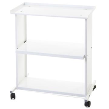 Ucenic cu roti pentru decantor culoare alba