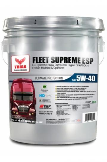 Ulei Triax Fleet Supreme 5W-40 / 19 lt