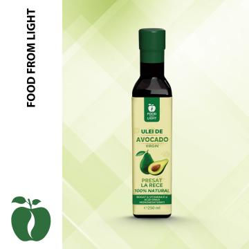 Ulei de avocado presat la rece