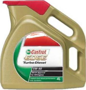 Ulei de motor Castrol Edge Turbo Diesel 5W-40 P.D. 4 l