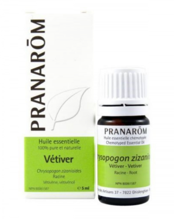 Ulei esential Pranarom de vetiver (vetiveria zizanoides)