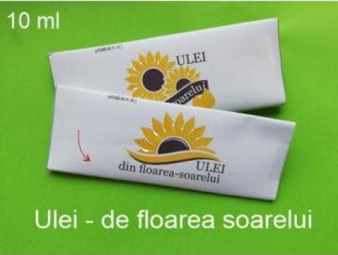 Ulei floarea-soarelui ambalat pt delivery la 10 ml