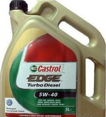 Ulei motor Castrol Edge 5W40 Turbo Diesel 5L