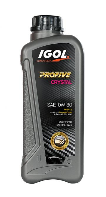 Ulei motor sintetic Igol Profive Crystal 0W-30, 1L