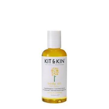 Ulei natural pentru masaj bebelusi, Kit&KIn - 100ml