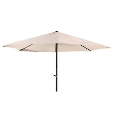 Umbrela soare cu mecanism rabatare 250 cm bej Raki