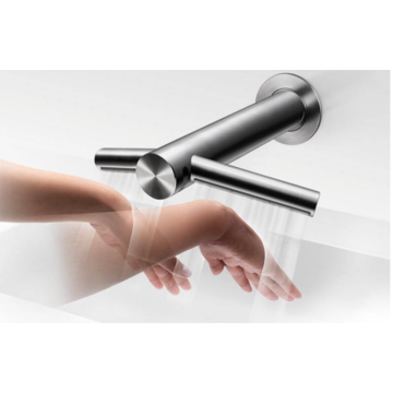 Uscator de maini Dyson Airblade Wash+Dry, prindere pe perete