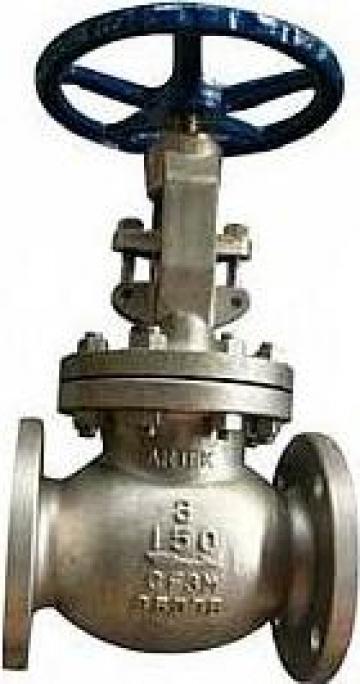 Valve pneumatice SS Globe ASME B16.34, A351 CF8