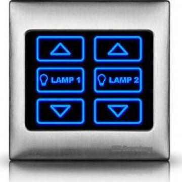 Variator de tensiune cu display tactil 2 module