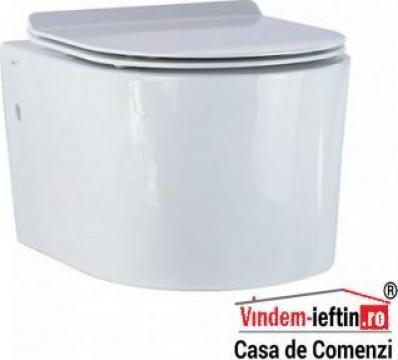 Vas WC Novela suspendat cu capac Soft Close 525x370x335