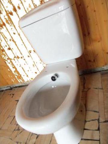 Vas de toaleta cu bideu incorporat 2 in 1