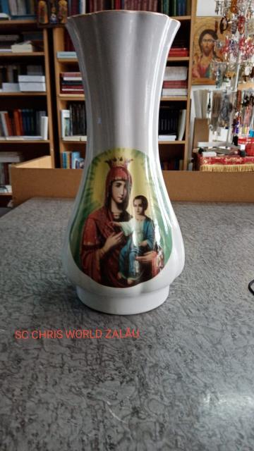 Vaza Maica Domnului Bety decor religios