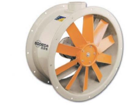 Ventilator Axial duct ventilator HCT-100-4T-7.5/AL