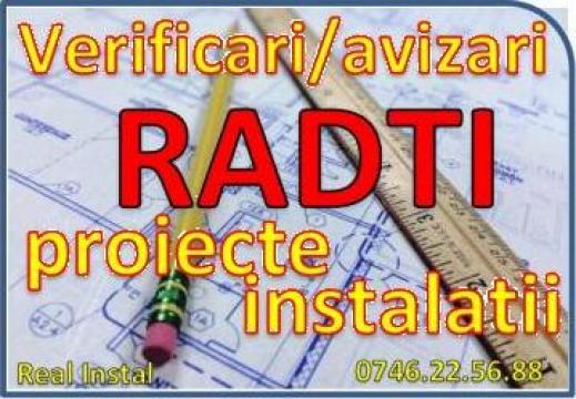 Verificare / avizare proiecte centrale termice RADTI
