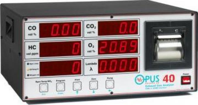 Verificare metrologica opacimetru, analizor gaz, manometru