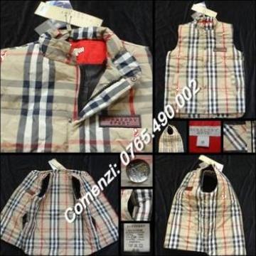 Vesta barbati groasa matlasata Burberry