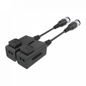 Video balun pasiv HD 4K, cu sistem organizare si buton