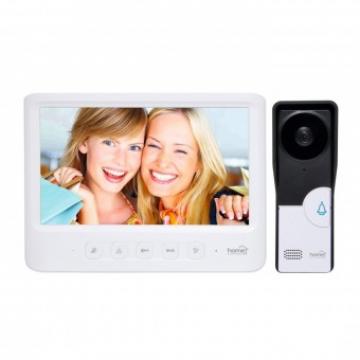 Video-interfon Home DPV 26, diagonal 7" color, alb