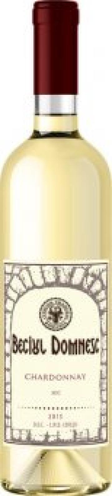 Vin alb sec Beciul Domnesc Chardonnay 0.75l, Alc. 14.5%