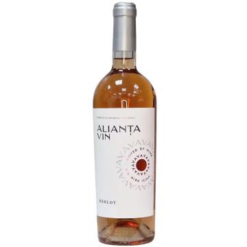 Vin demisec rose Merlot, alianta 0.75L