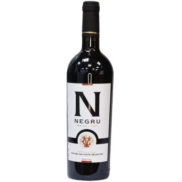 Vin rosu sec Negru de Comrat, 0.75L (SGR)
